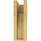 Ekena Millwork 4"W x 8"D x 12"H Classic Yorktown Rough Cedar Woodgrain TimberThane Corbel, Primed Tan CORUR04X08X12YORRCPR - alternate 2